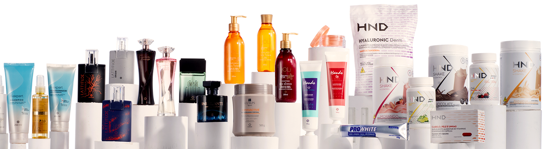 Produtos do portfólio Hinode